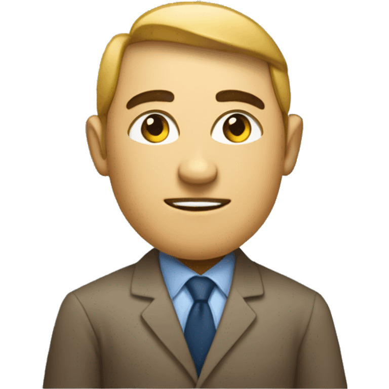 Cyber analyst on the front of a Mac emoji