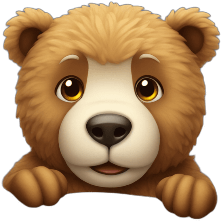 nounours pour dormir emoji