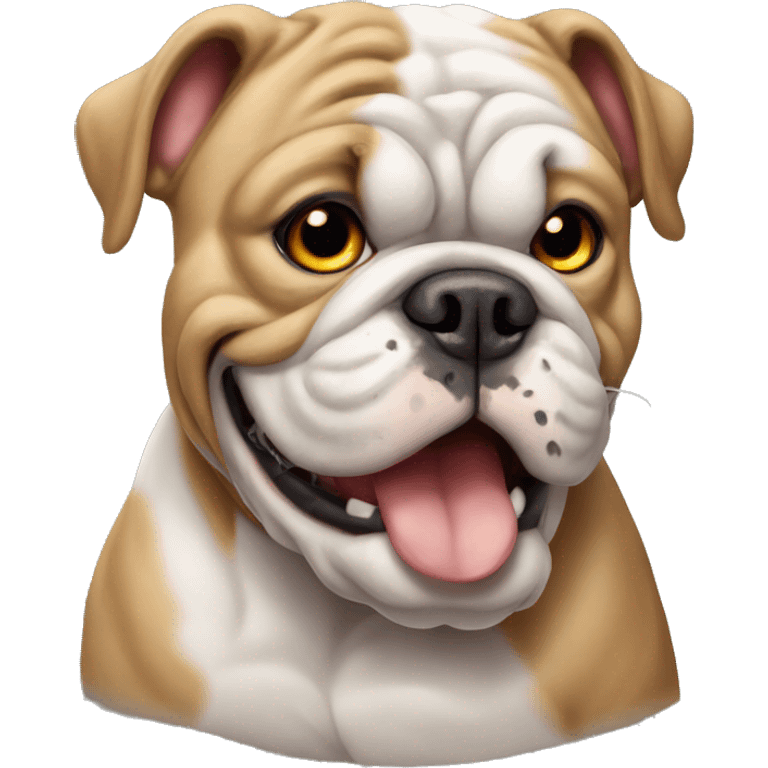 bulldog inglés emoji