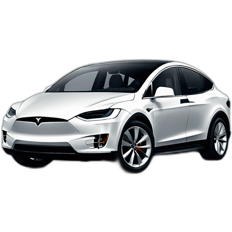 tesla model x emoji