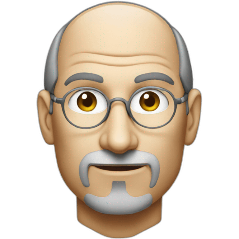 steve jobs head emoji