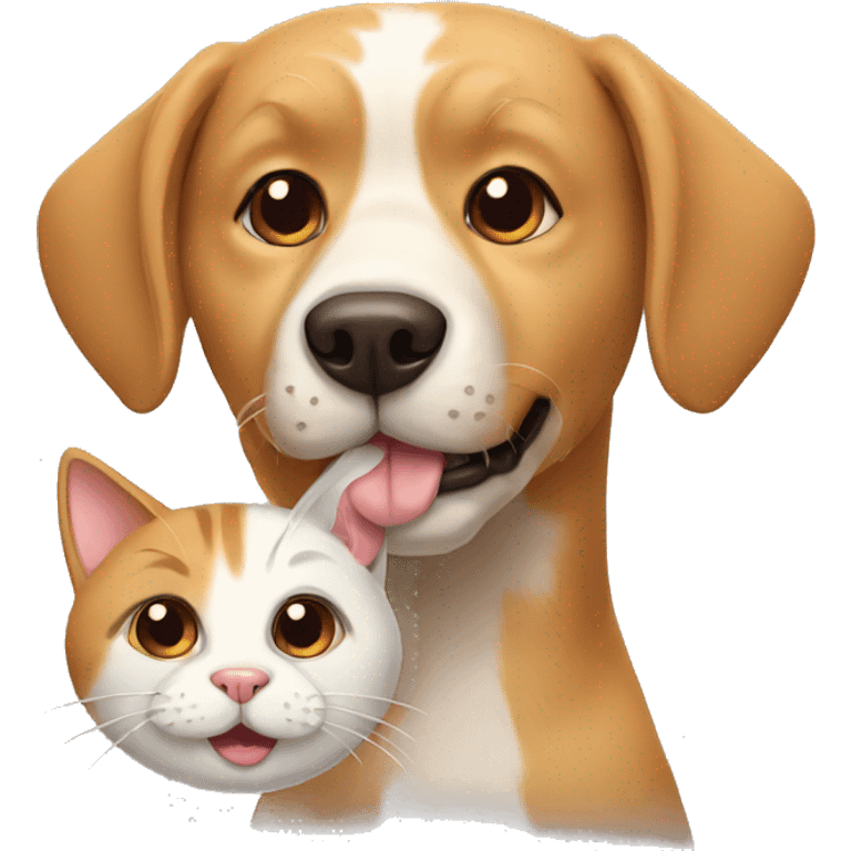 Dog and cat emoji