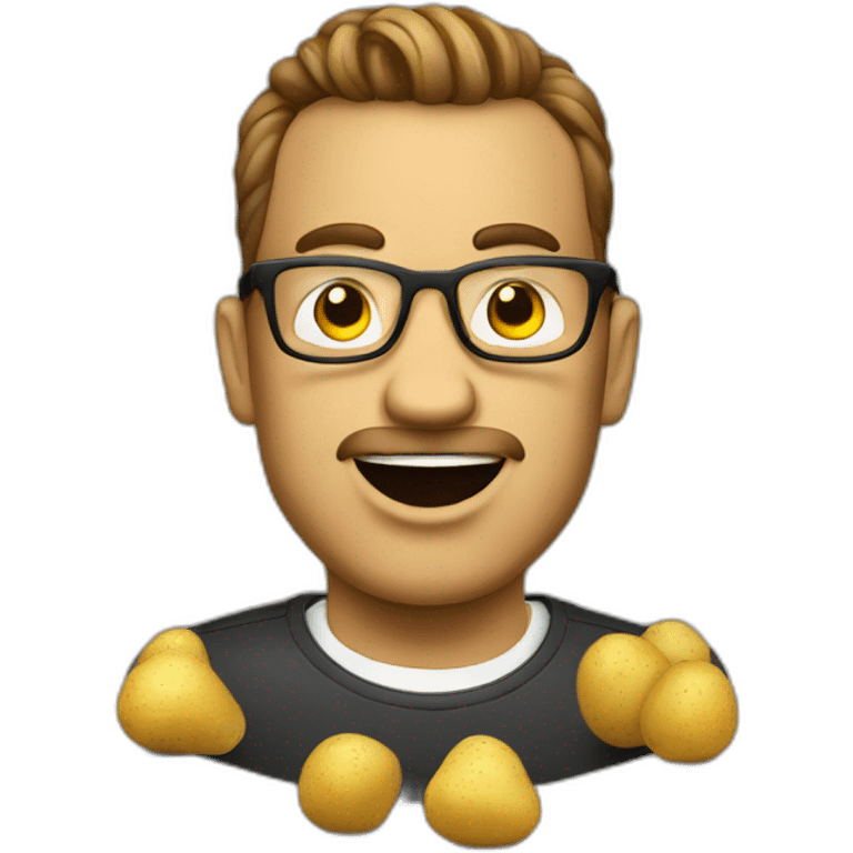 it geek with potatos emoji