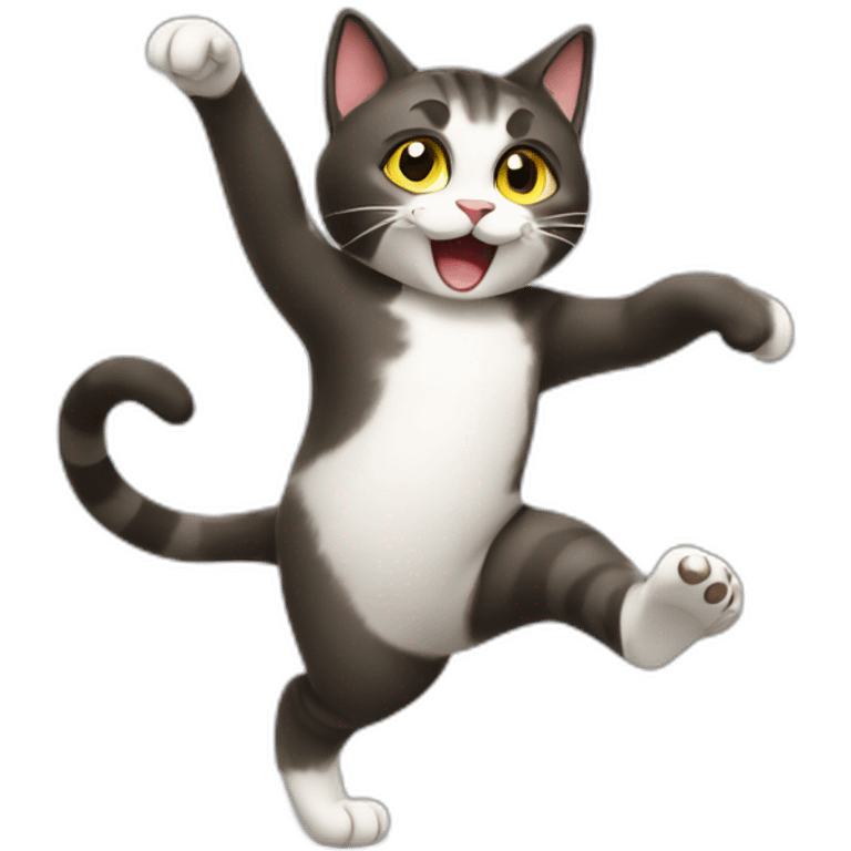 dancing cat emoji