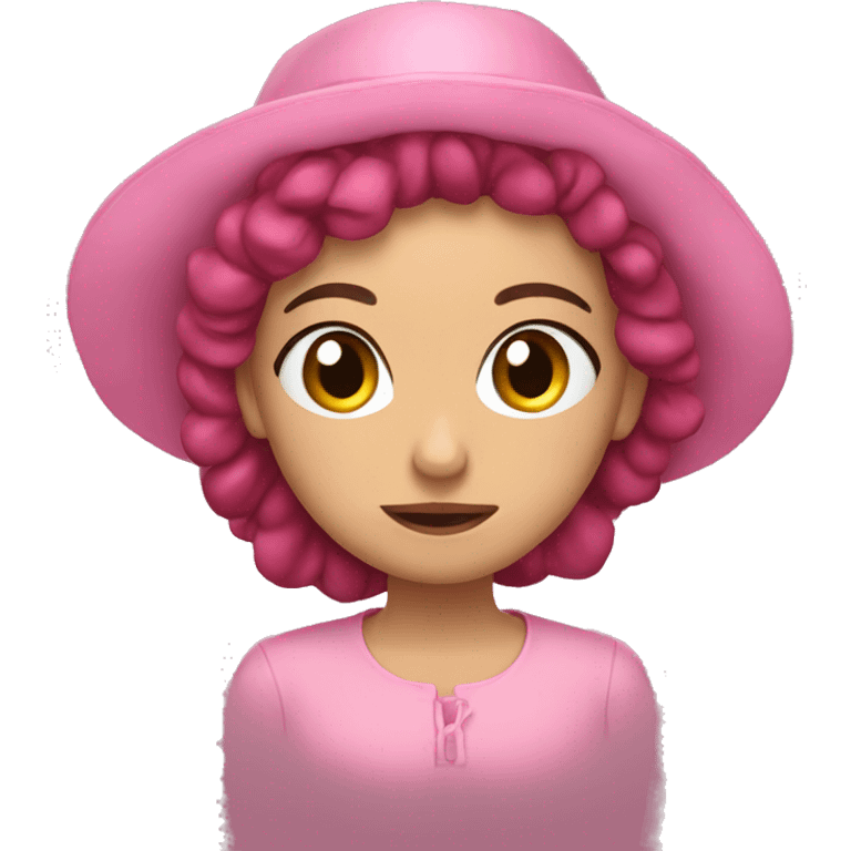 Lazo rosa emoji