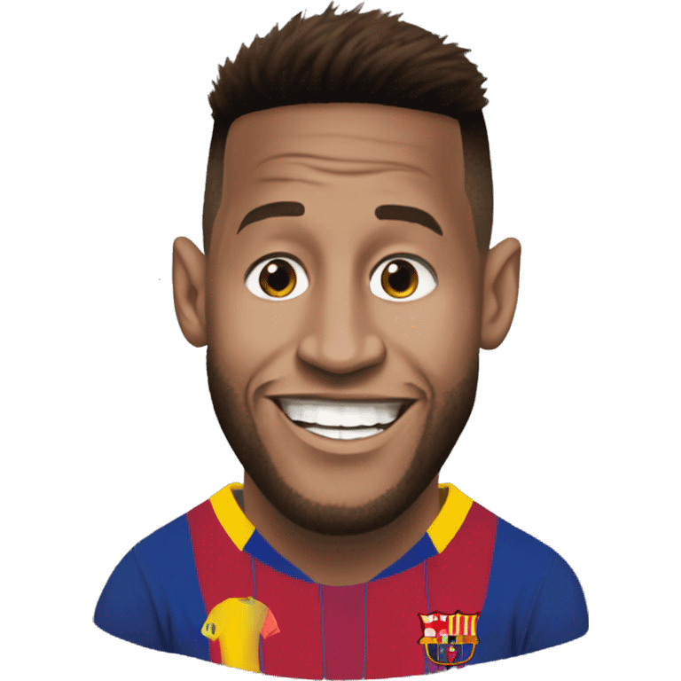 Messi have a baby Neymar emoji