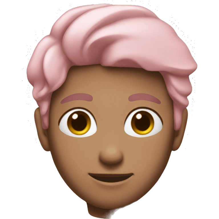 Light pink yes emoji