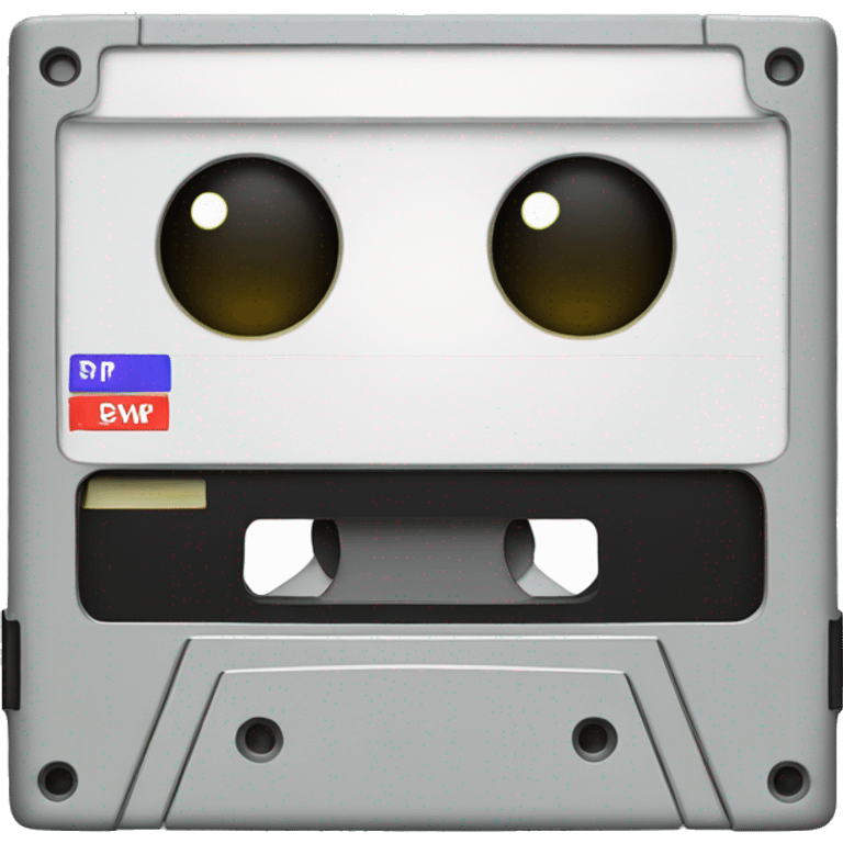 a vhs tape from the 80's emoji