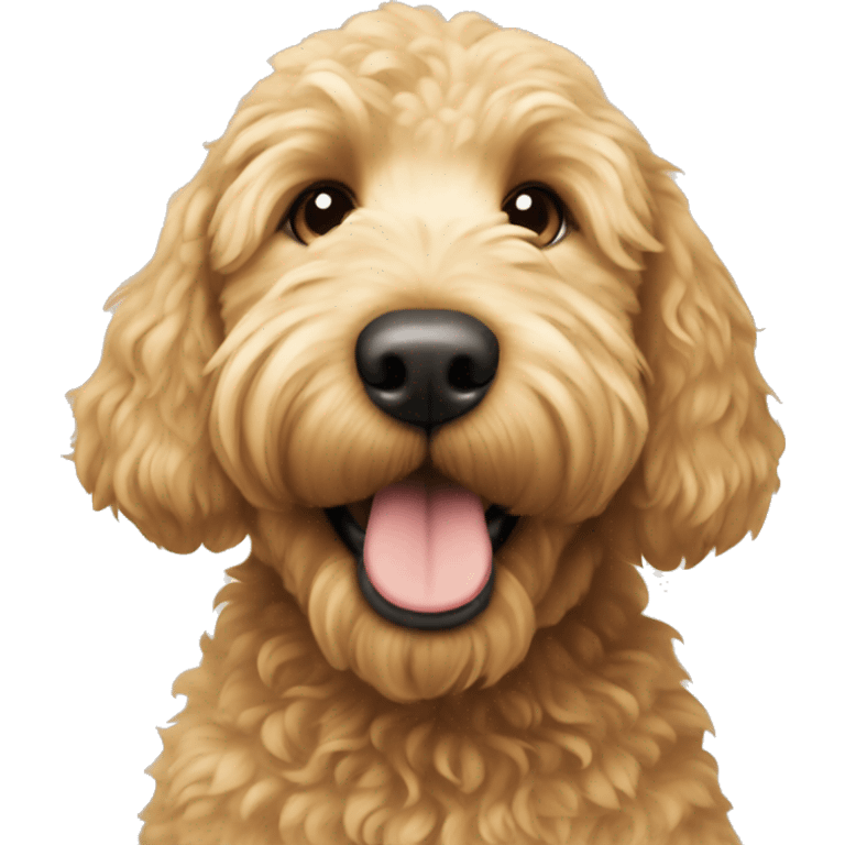 Golden doodle  emoji