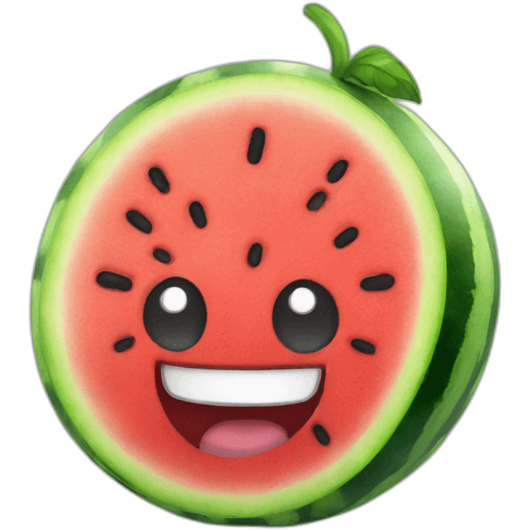 stuffed watermelon emoji