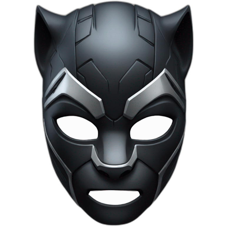 Black Panther, mask, Marvel emoji