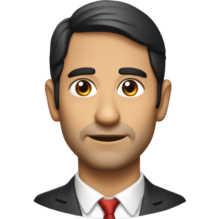 Una señor rubio sin cejas emoji