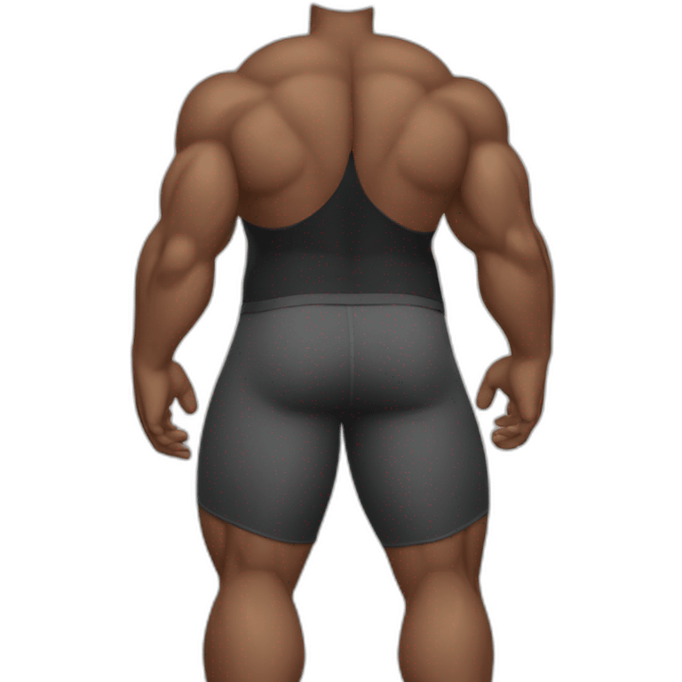 Muscularmale large round butt emoji