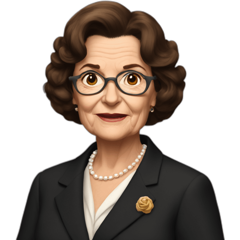 Diane feinstein fursona emoji