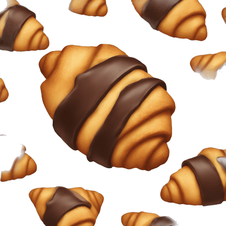 chocolate croissant emoji