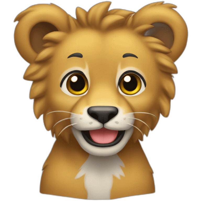 leoncito cartoo emoji