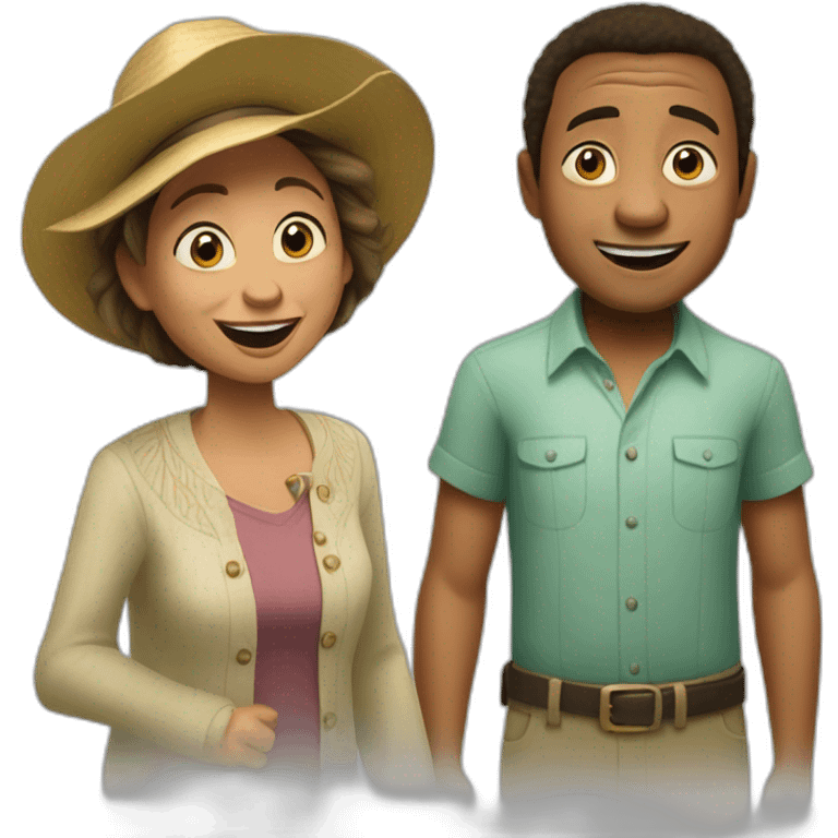 gloria melman and alex from madagascar emoji