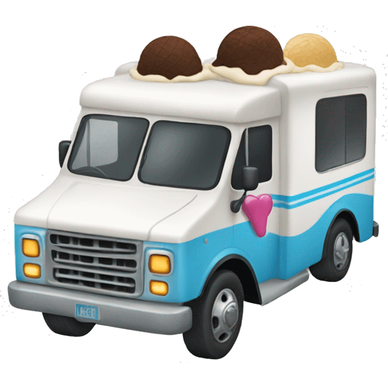 Ice cream truck emoji