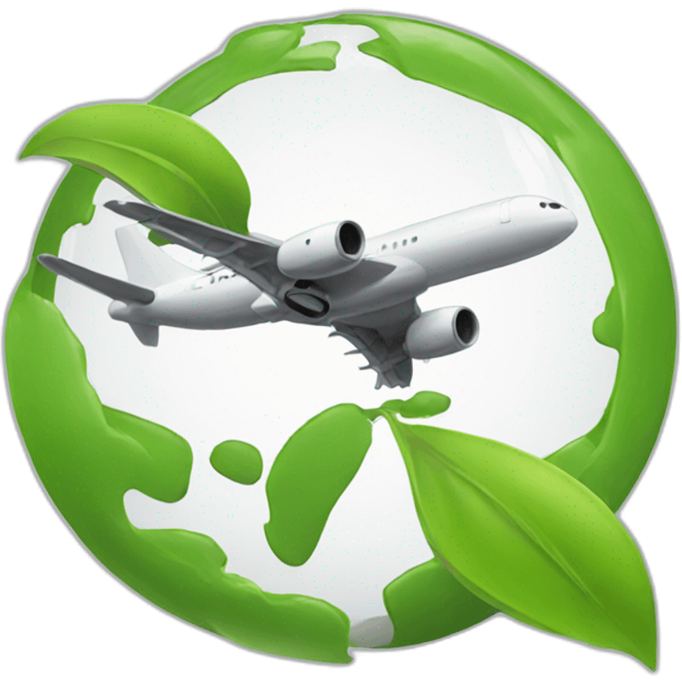 Sustainable aviation emoji