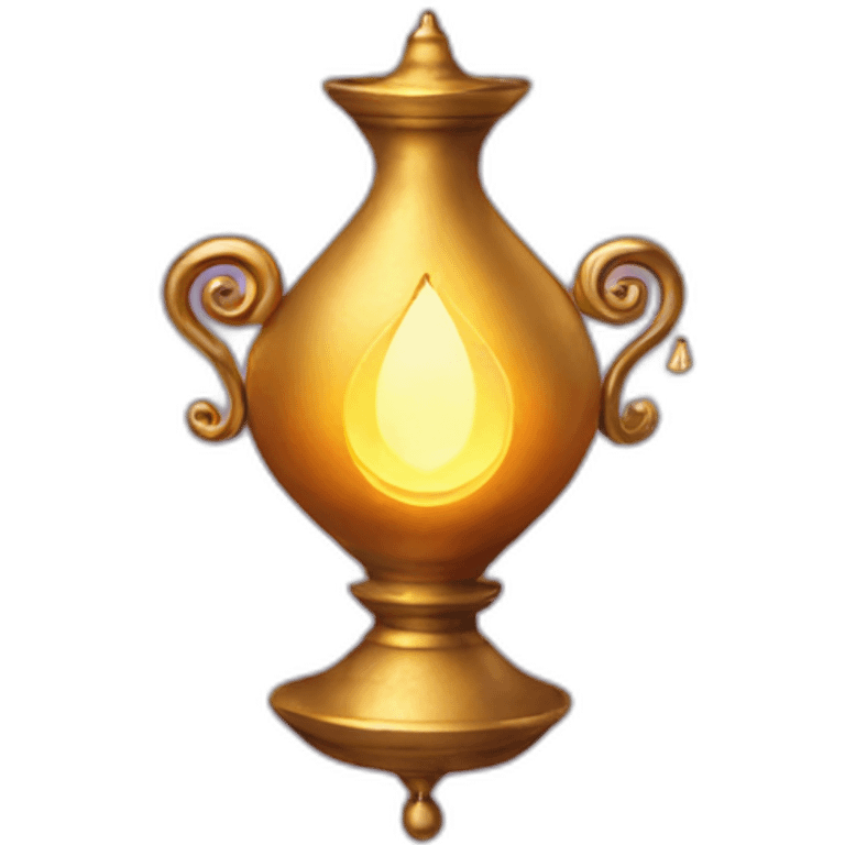 genie lamp emoji