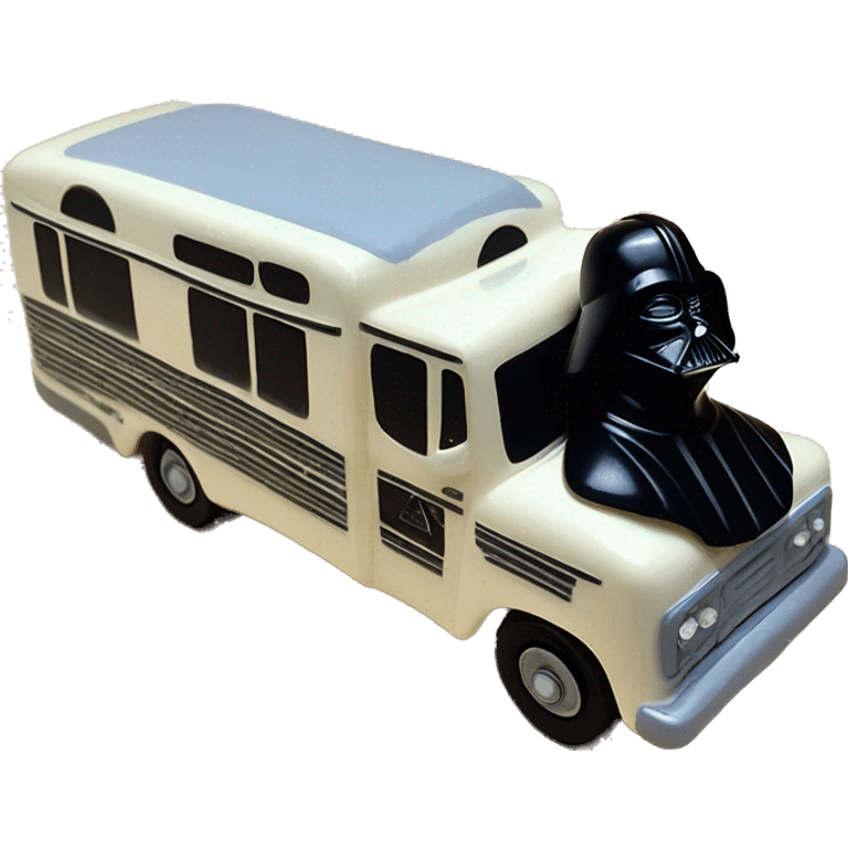 Darth Vader’s Matchbox ice cream  school bus 1956 ford emoji