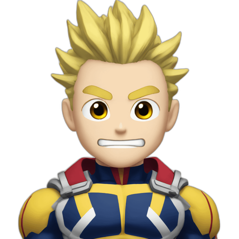 All might my hero academia emoji