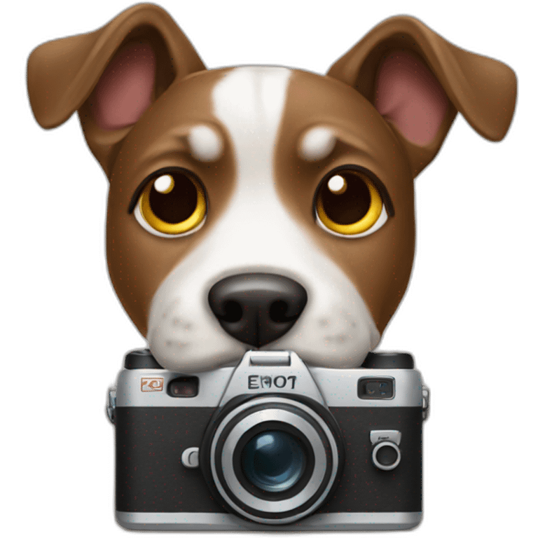 DOG WITH CAMERA emoji