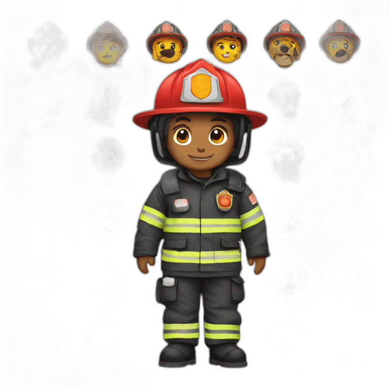 firefighter emoji