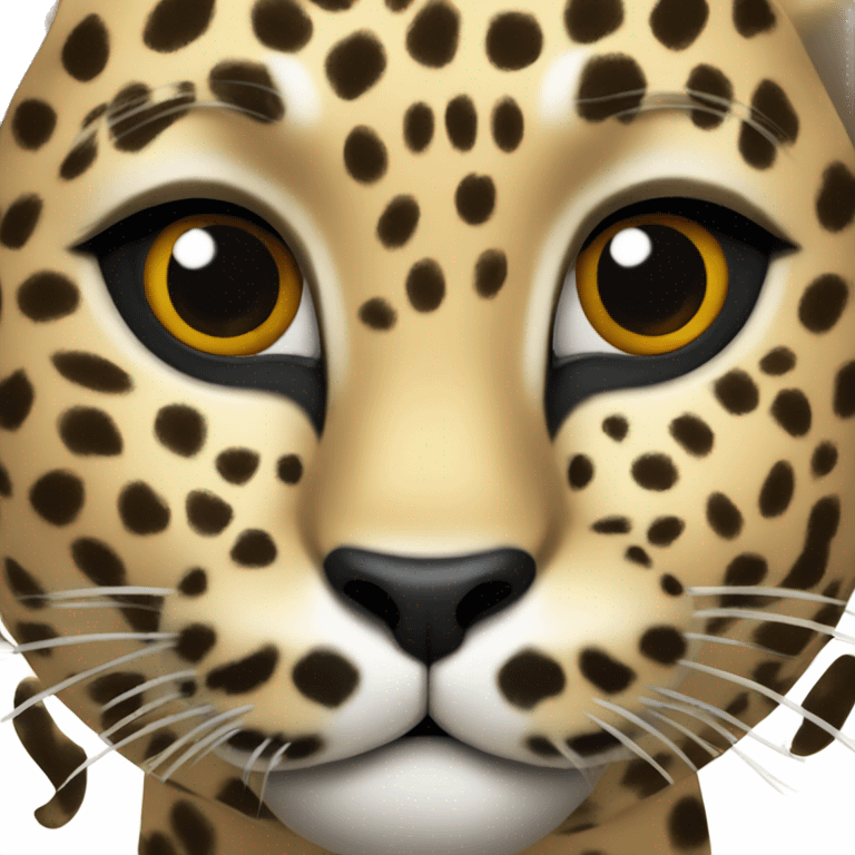 Leopard Herz  emoji