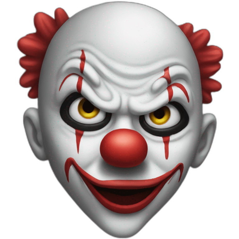 Stabby clown emoji