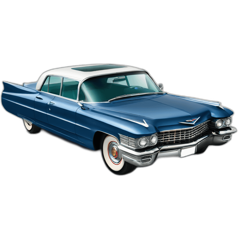 1962 Blue Cadillac Sedan DeVilles emoji