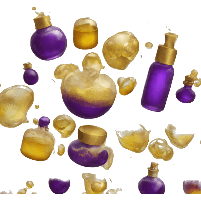 Design a lovely emoji with anointing oil emoji