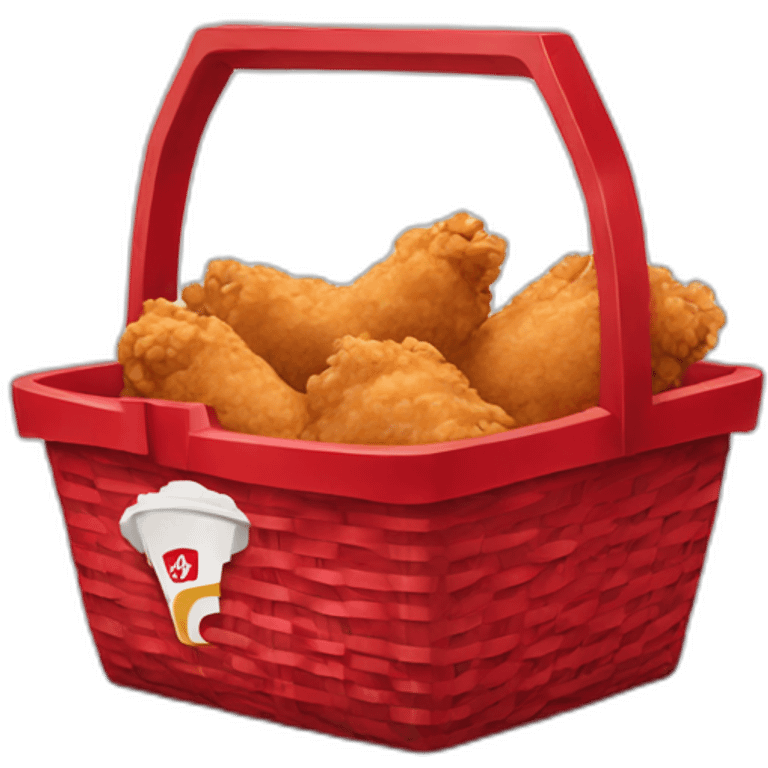 kfc basket emoji