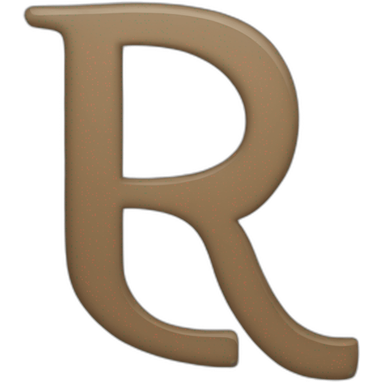 letter r emoji