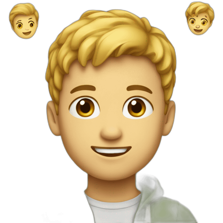 blij , jongen 11 jaar emoji