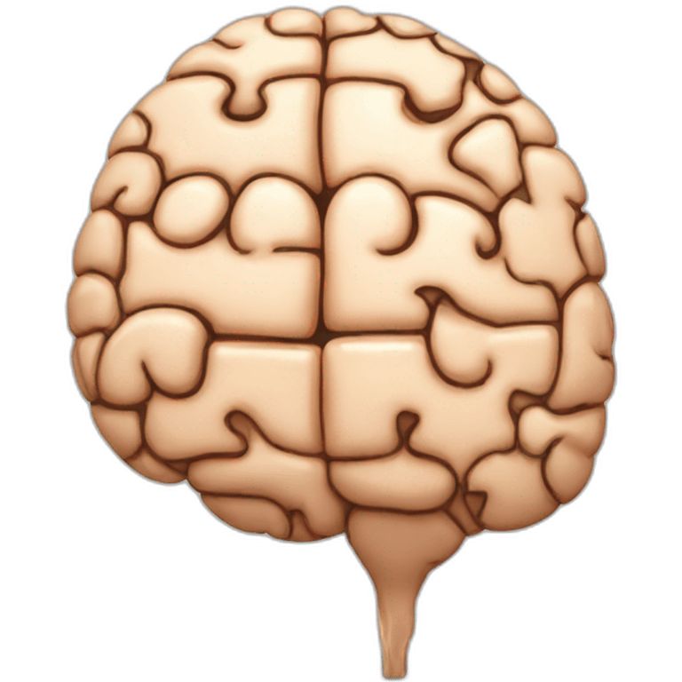 puzzle brain emoji