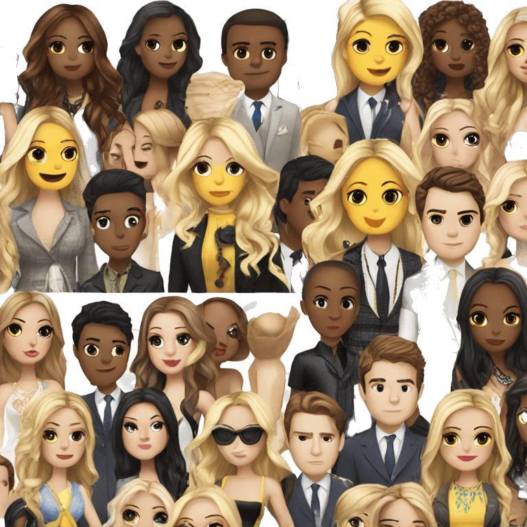  Gossip girl New York  emoji