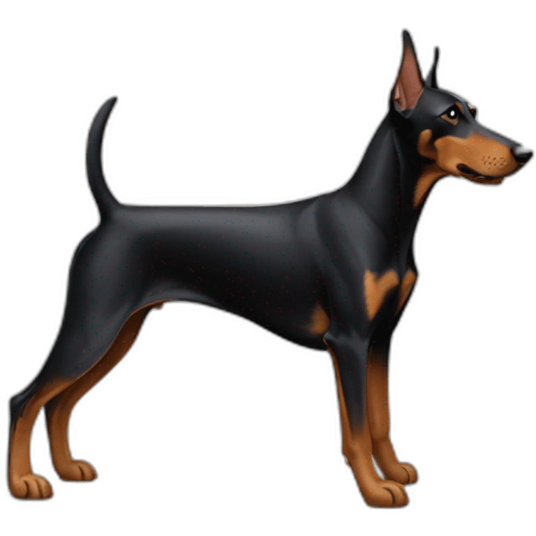 dobermann can emoji