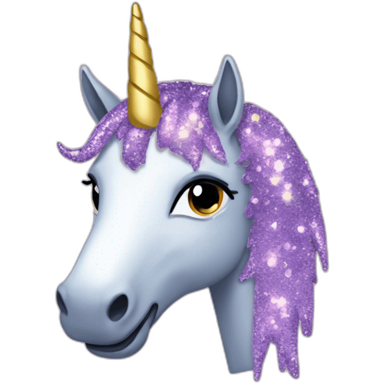 Licorne a Paillettes emoji