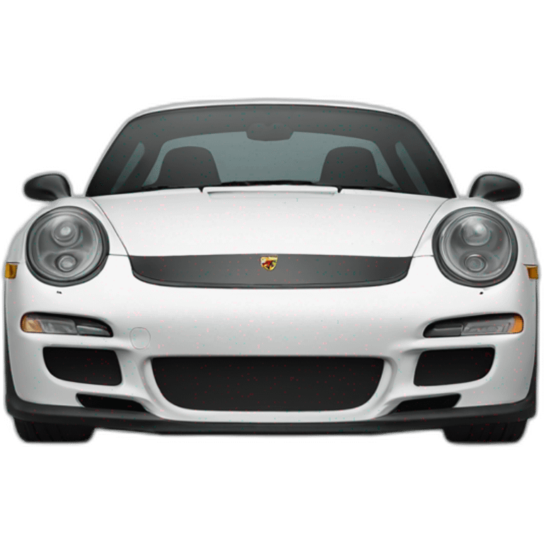 porsche logotype, front view emoji