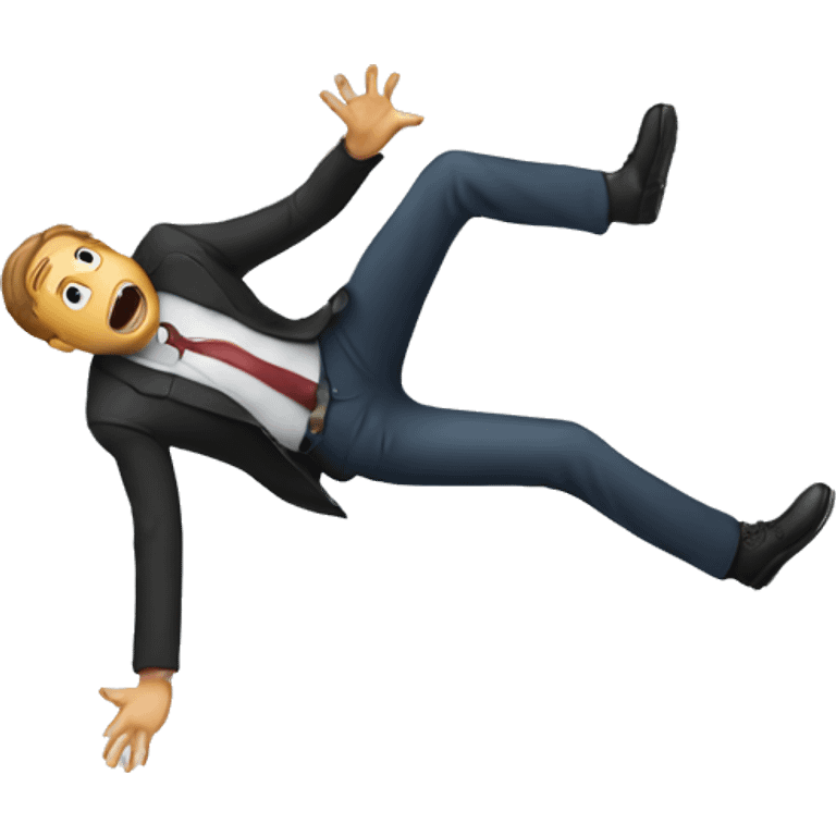 man Falling  emoji