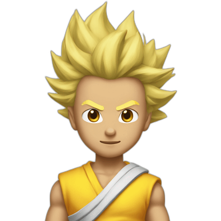 super sayain gojo emoji