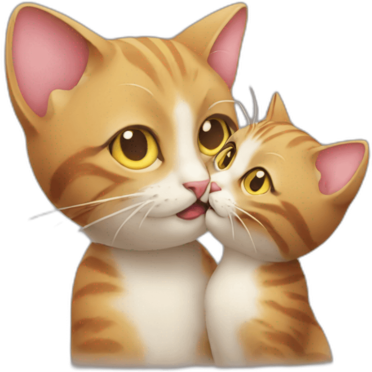 cat giving a kiss emoji