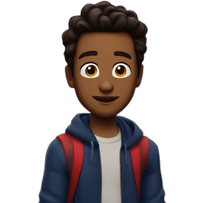 Miguel O’Hara from Spider-Man across the spiderverse  emoji