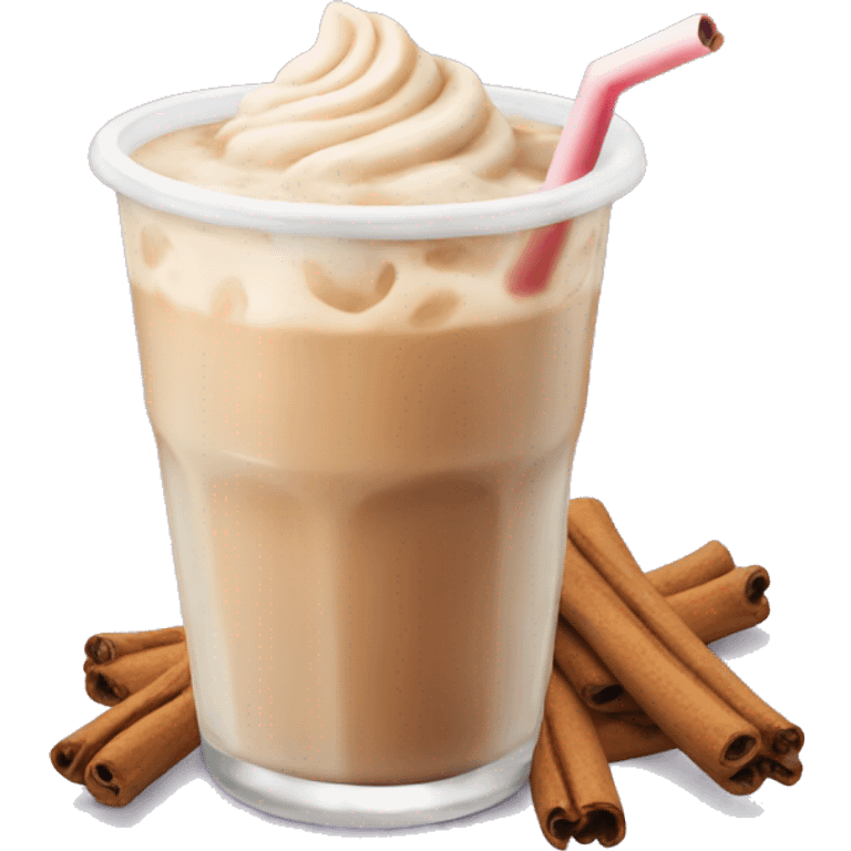 iced chai latte emoji