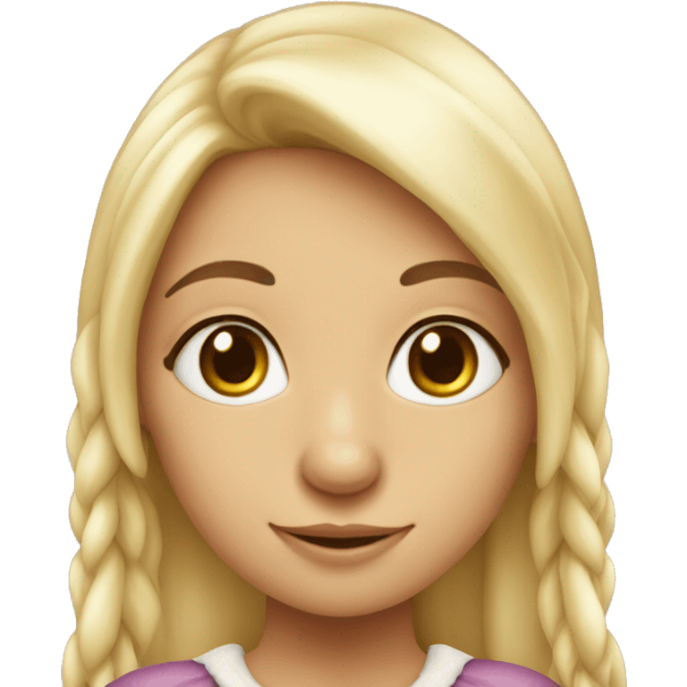 Elf girl blonde emoji