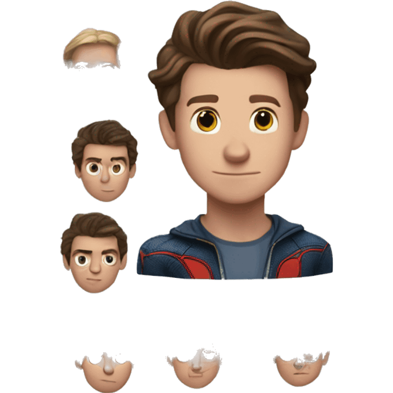 Tom holland spider man emoji