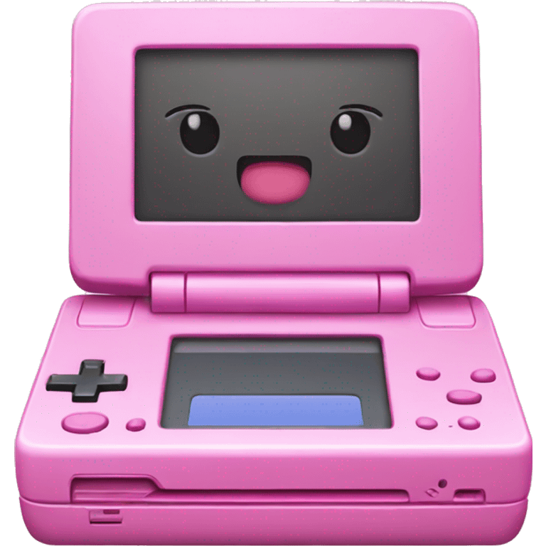 Pink Nintendo DS emoji