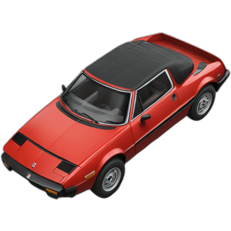 Fiat x1/9 emoji