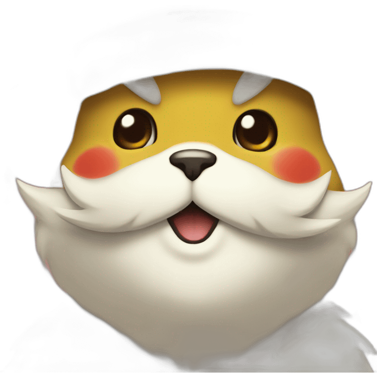 Pikachu santa clause  emoji